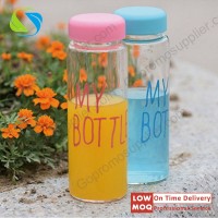 My bottle glass water bottle with infuser for tea drink Glass cup