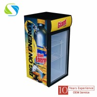 2016 manufacture promotion advertising custom supermarket custom beer mini fridge 88L