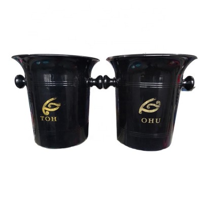 The new product plastic ice bucket,PS ice bucket,ice bucket with handle